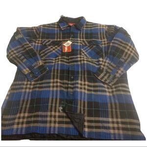 Vintage NWT Quilted Coleman Flannel